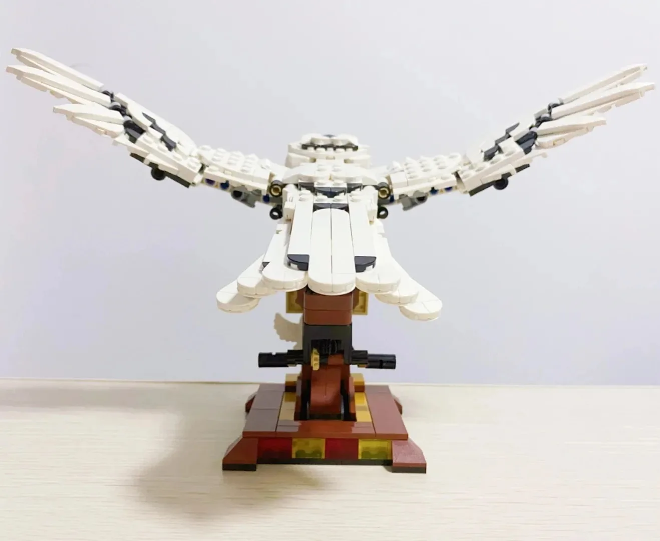 Magic World of Wizards Mechanische Uil Bouwstenen Dier Vogel Model Gemonteerd Speelgoed Bakstenen Kinderen Volwassen Verjaardagscadeautjes 630pcs