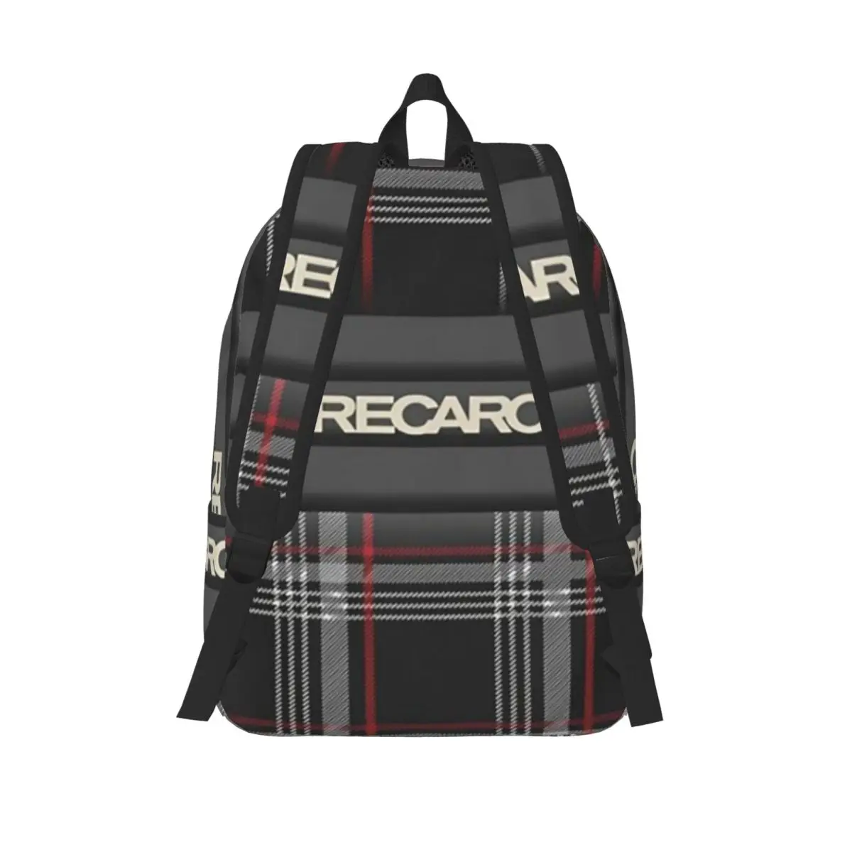 Tartan Plaid Recaros Student Backpack School Bag Hiking Travel Daypack for Men Women Bookbag Shoulder Bags view 5
