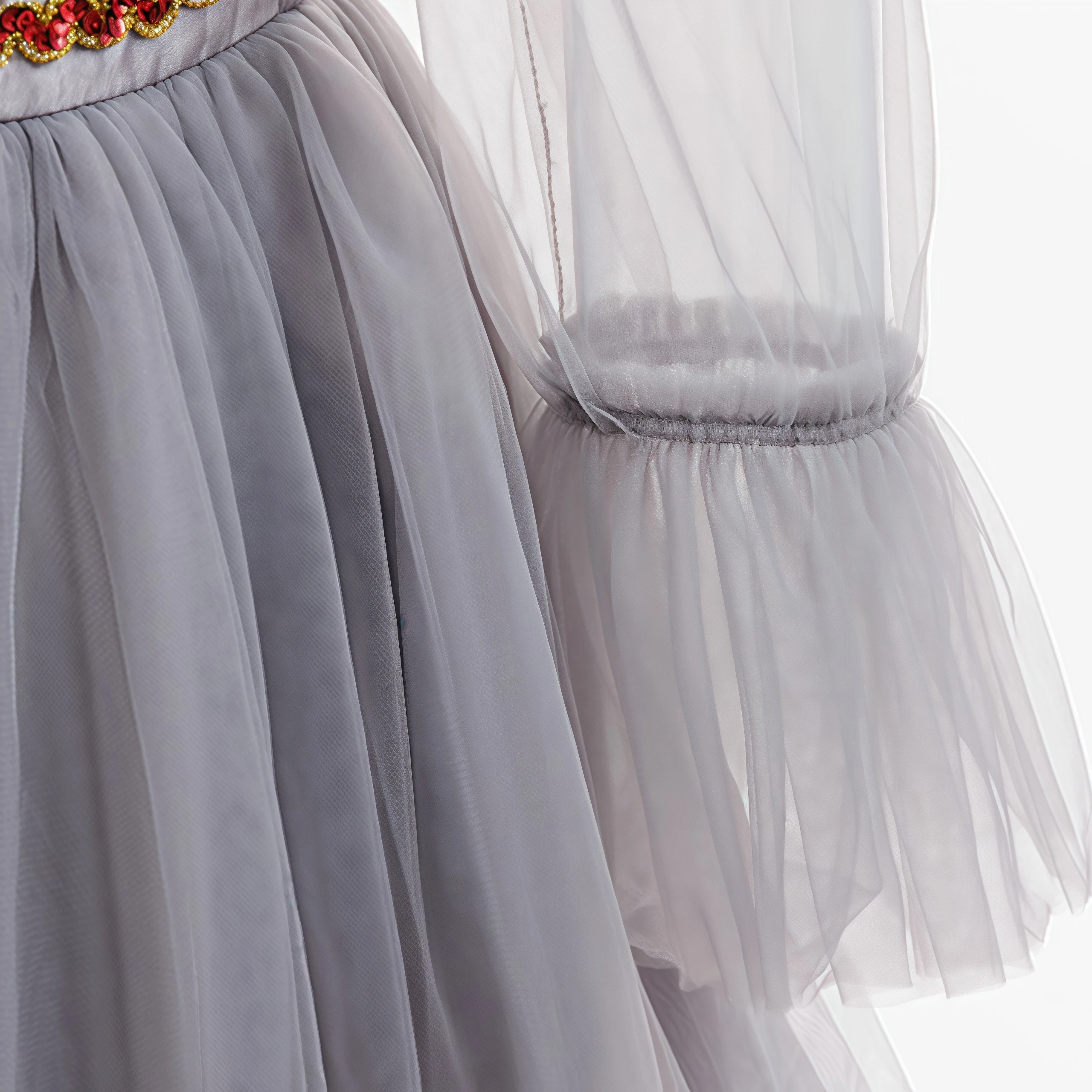 الفتيات مخيف زي مهرج كم طويل تول فستان رمادي للأطفال هالوين جوكر تمويه تحت عنوان حفلة المهرج فستان وتتسابق