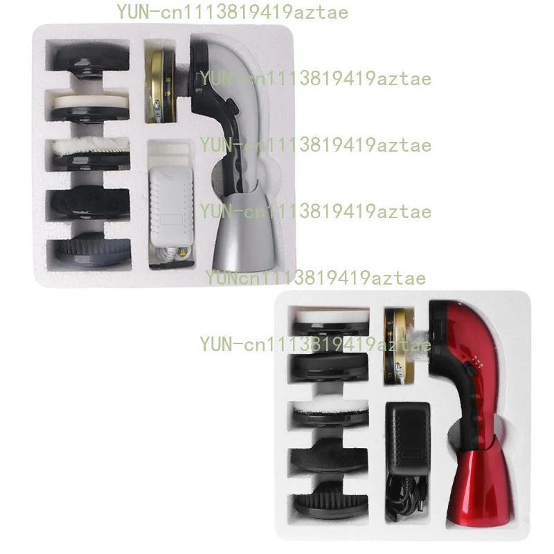 Rechargeable Hand‑Held Electric Shoe Shine Polisher, Portable Automatic Shoe Brush with Two‑Way Power Supply
