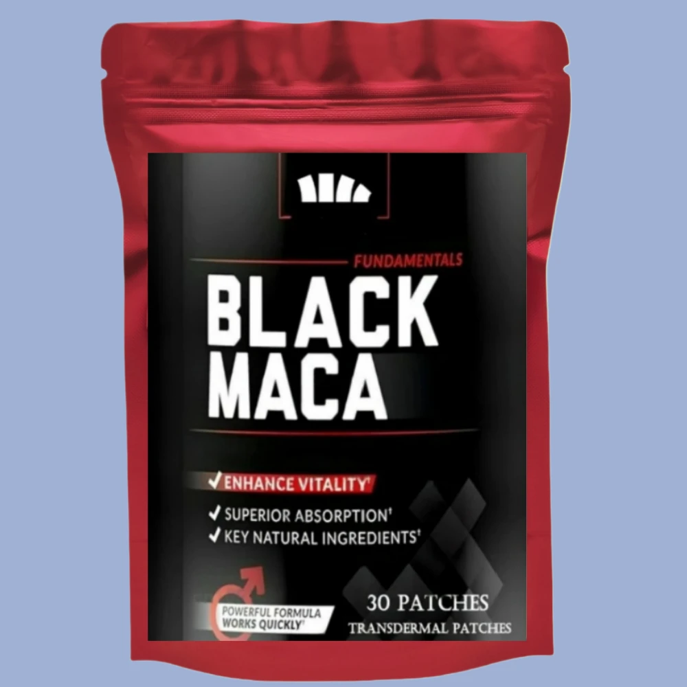 30 Patches Black Maca Complex Transdermal Patches Vitality Supplement For Men