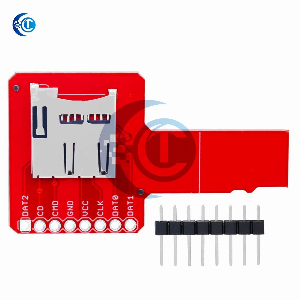 Модуль адаптерной платы micro SD Sniffe TF Card Spi для Arduino
