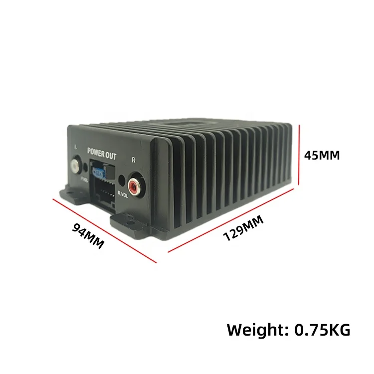 Hot Product Best Price Class AB 4-Channel High Power DSP Car Audio Amplifier for Car