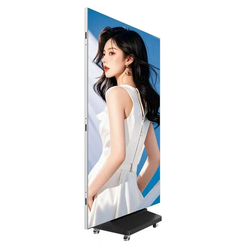 Foldable  Poster Display P1.25 GOB Rugged Dual-Sided Plug & Play