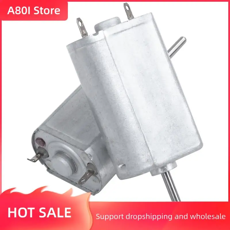 

A80I 6Pcs DC 9V 30800RPM 2Mm Dia Shaft High Speed Model Airplane DC Motor