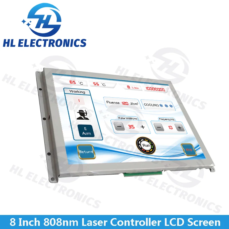 8 Inch 808nm Lcd-Scherm Met Control Board Voor 808nm Diode Lasermachine