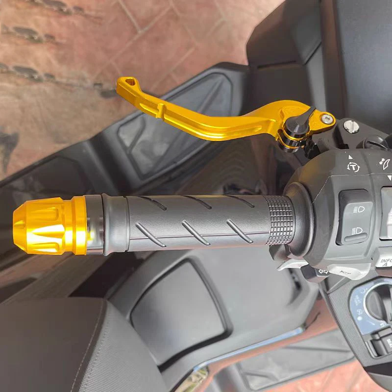 CHTNBO Motorrad-Modifikation Aluminium-Lenkerstopfen Elektroroller-Lenkerstielstopfen Ausgleichsblock Endstück – Detail 4