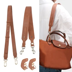 NEW Bag Adjustable Shoulder Strap for Longchamp Small Short Handle Bag Modified Messenger Strap Real Leather