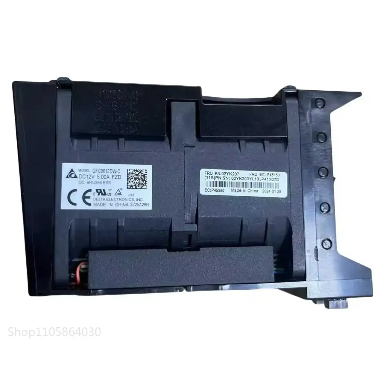 LY for Delta GFC0612DW-CFZD 12V 5A Extreme Cooling Fan - 60x60x76mm, 18000RPM, Turbocharged Server Fan with Protective Housing