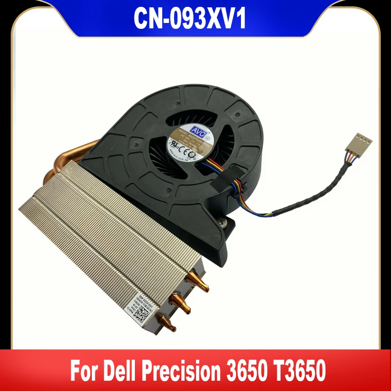 

093XV1 New Original For Dell Precision 3650 T3650 Tower Workstation CPU Cooling Fan Heatsink 93XV1 CN-093XV1 High Quality