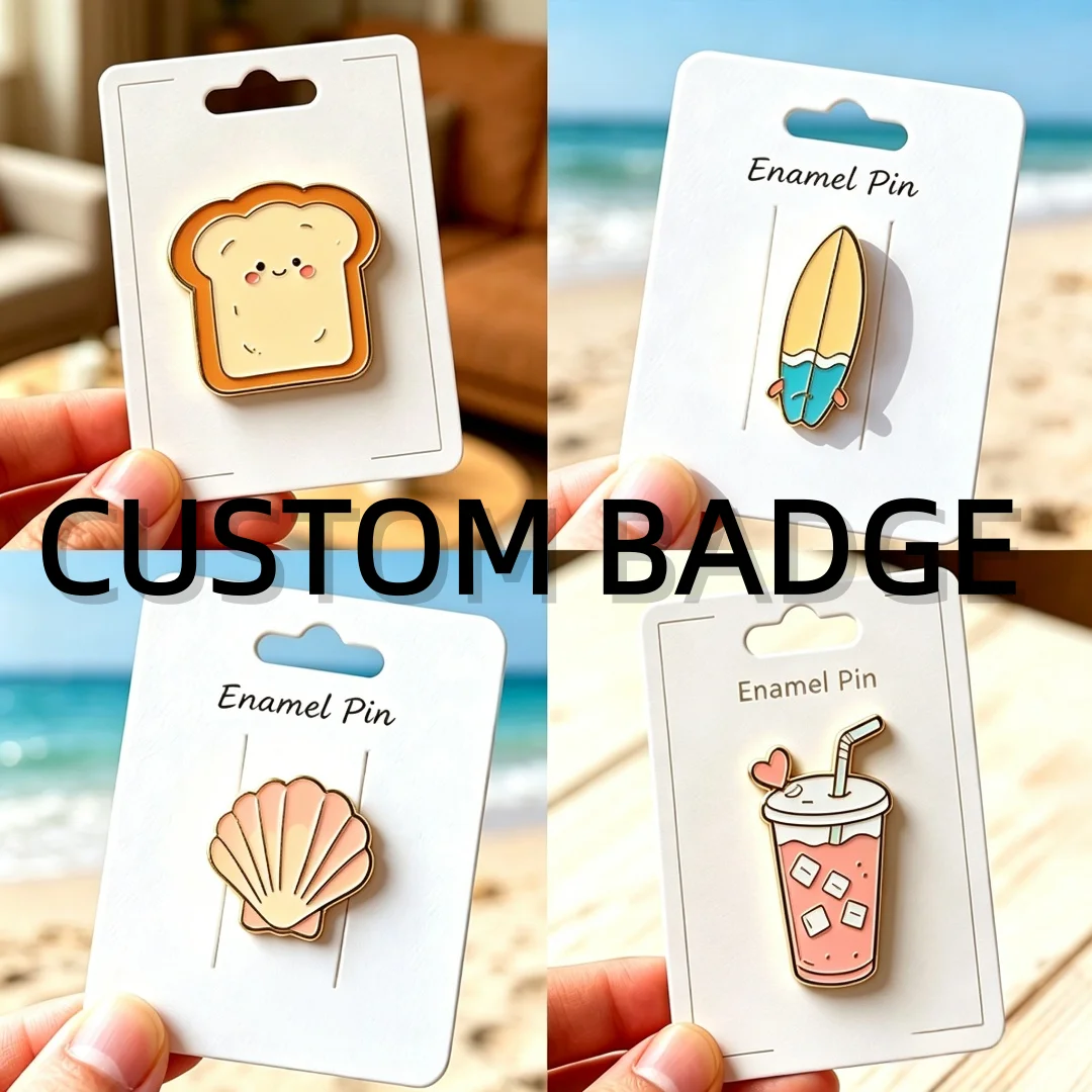 Manufacturers Wholesale Custom Design Your Own Medical Organs Heart Brain Uterus Soft Enamel Metal Badge Lapel Pins