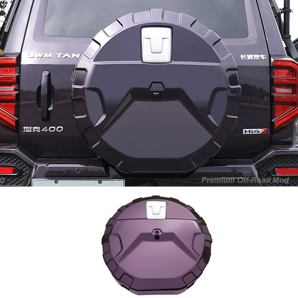 

For 2026 Tank 400 hi4zt spare tire cover, original car color, full mech-style spare tire shell decoration and modification