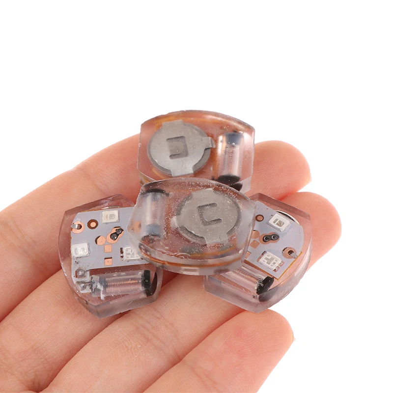 10Pcs Shoe Light Movement Collision Glow Electronics Lamp Accessories Vibrating Light Shoes Parts