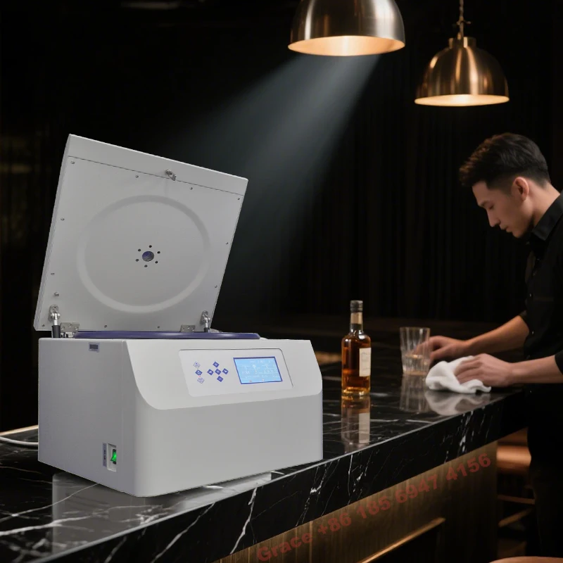 

Настольная лабораторная центрифуга емкостью 3000 мл с горизонтальным поворотным ведром 4x500 мл для баров и кухонь