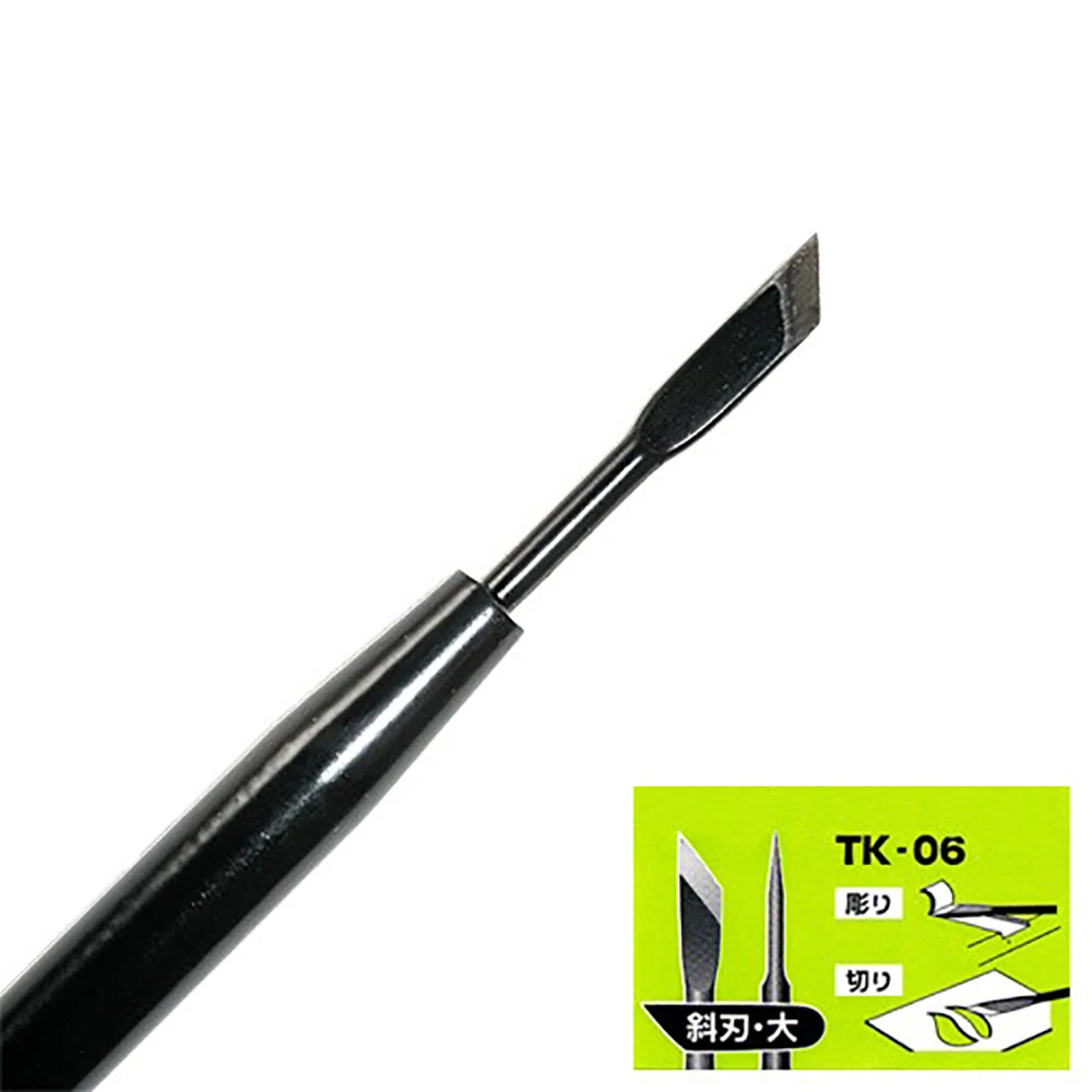 

EIGER TOOL TK-06 Wax Carving Micro Knife 3.0mm Diagonal Large Beveled Blade for Jewelry Wax Trimming & Surface Shaping