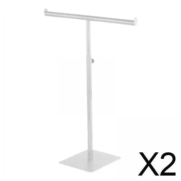 

2x подставка для сумок, органайзер с двойным крючком, прочное хранилище из нержавеющей стали