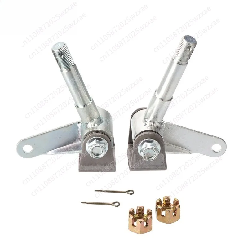 Four-wheel kart accessories Beach car front steering claw shaft steering knuckle three-hole flange buckle