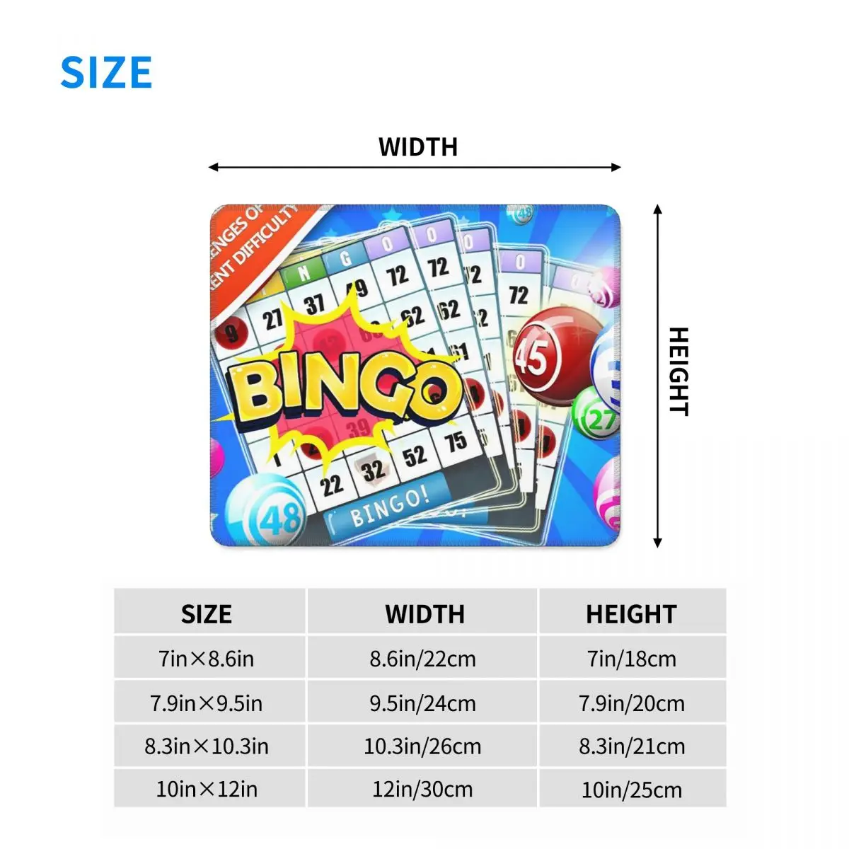 لعبة بينغو كوين لاعب ماوس الوسادة الكمبيوتر لوحة المفاتيح ماوس حصيرة ألعاب الكمبيوتر المحمول مكتب حصيرة مكتب الملحقات الجدول الحصير