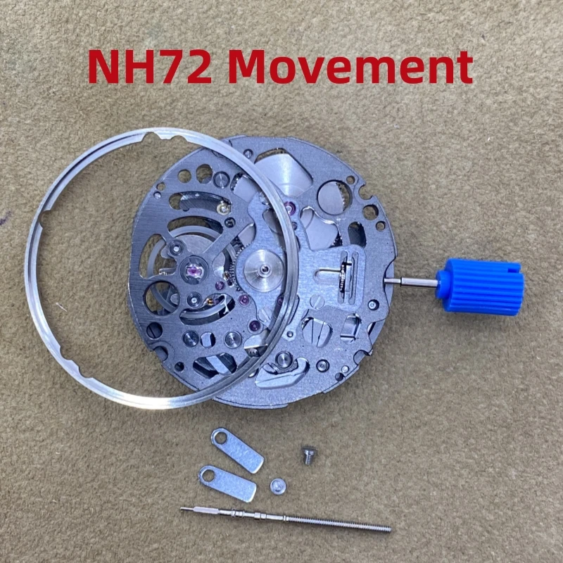 

Japan Original NH72 Mechanical Movement Modification Automatic Watch Parts NH72A 24 Jewels High Accuracy