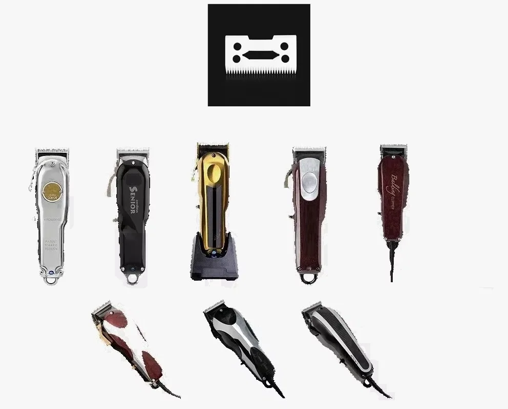 Lâminas cerâmicas de substituição profissional para wahl clipper cord sem fio sênior, clipe mágico, sterling3, esterlina 9, super cônico
