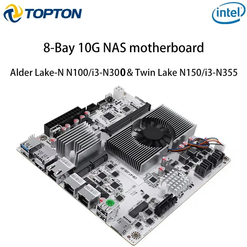 自作NAS 10ベイ i3-8100 16GB Z390 本体のみ 自作NAS 10ベイ i3-8100