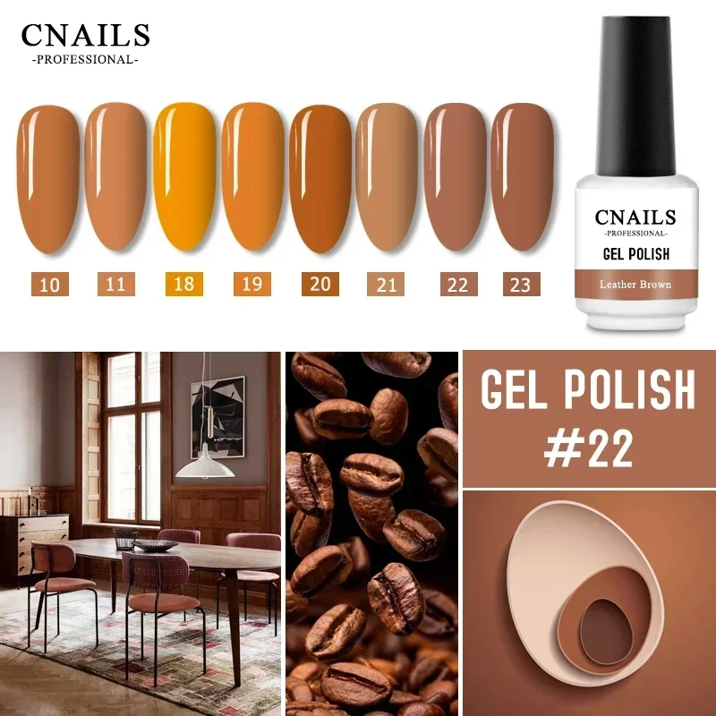 Cnalis-Esmalte Gel para Nail Art, Lâmpada LED UV, Vernizes, Base e Top Coat, Soak Off Lacquer, Acessórios para Unhas, Regular, Novo