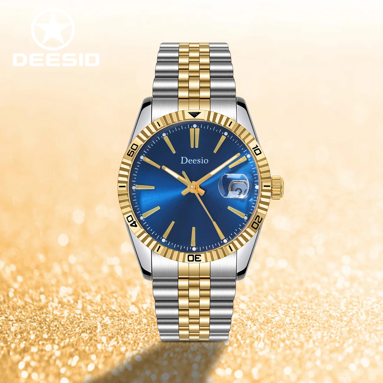 

Deesio Роскошные автоматические механические часы с автоподзаводом для мужчин 50 м водонепроницаемые деловые японские часы для платья подарок для него