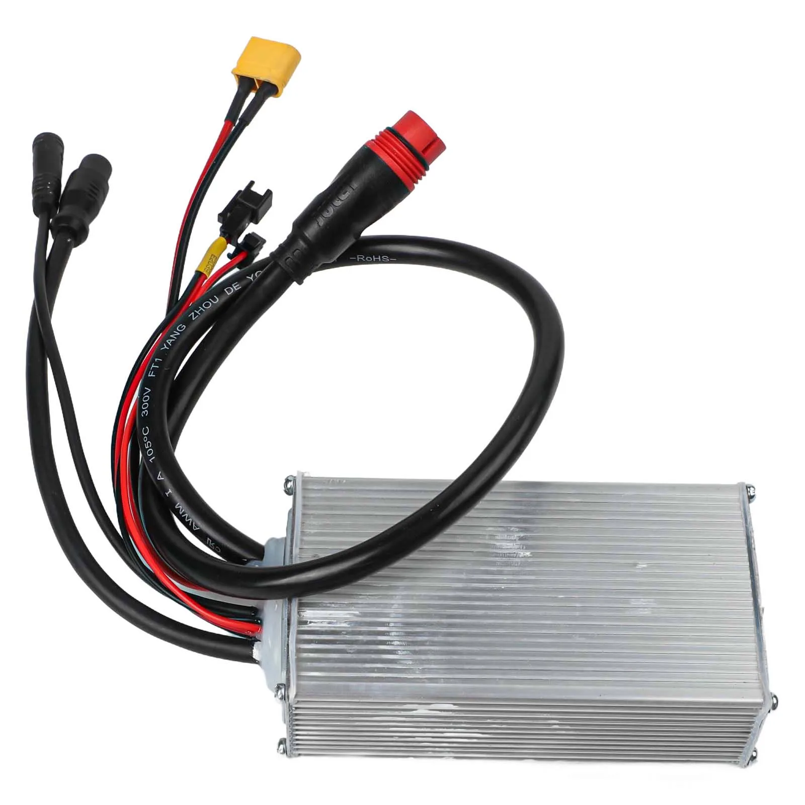 

Контроллер синусоидального двигателя 30А, бесщеточный контроллер для электронного велосипеда, защита от тепловой перегрузки, протокол связи UART, дизайн 12MOS