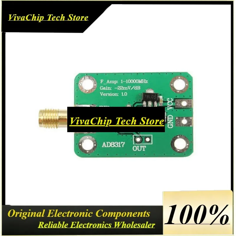 viva1m-10000mhz-rf-power-detector-ad8317-logarithmic-amplifier-board