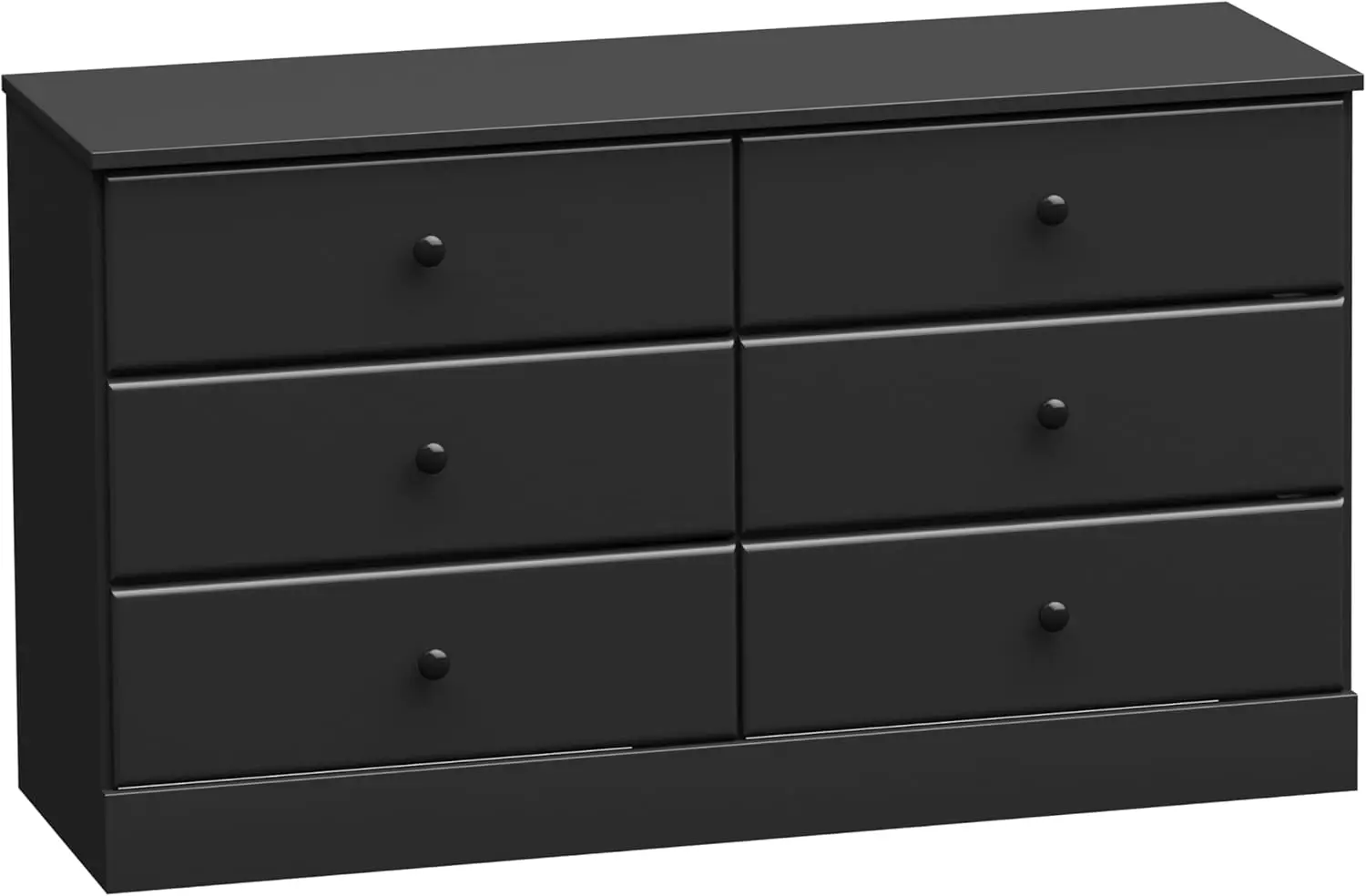 Prepac Astrid 6 Drawer Double Dresser For Bedroom, 16