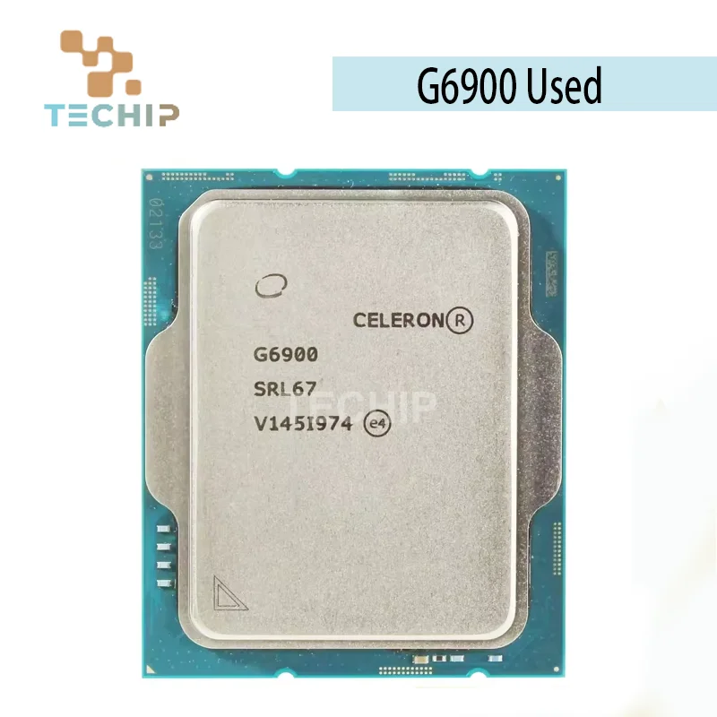 100% Original Celeron G6900 3.4 GHz Dual-Core 4 threads CPU Processor 7 10NM L3=4M 46W LGA 1700