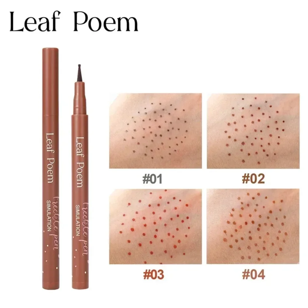 Freckle Pen Natural Payoff, Waterproof Sweatproof, Long-lasting Without Smudging Precise Application Freckles Delicate Makeup ﻿ view 4