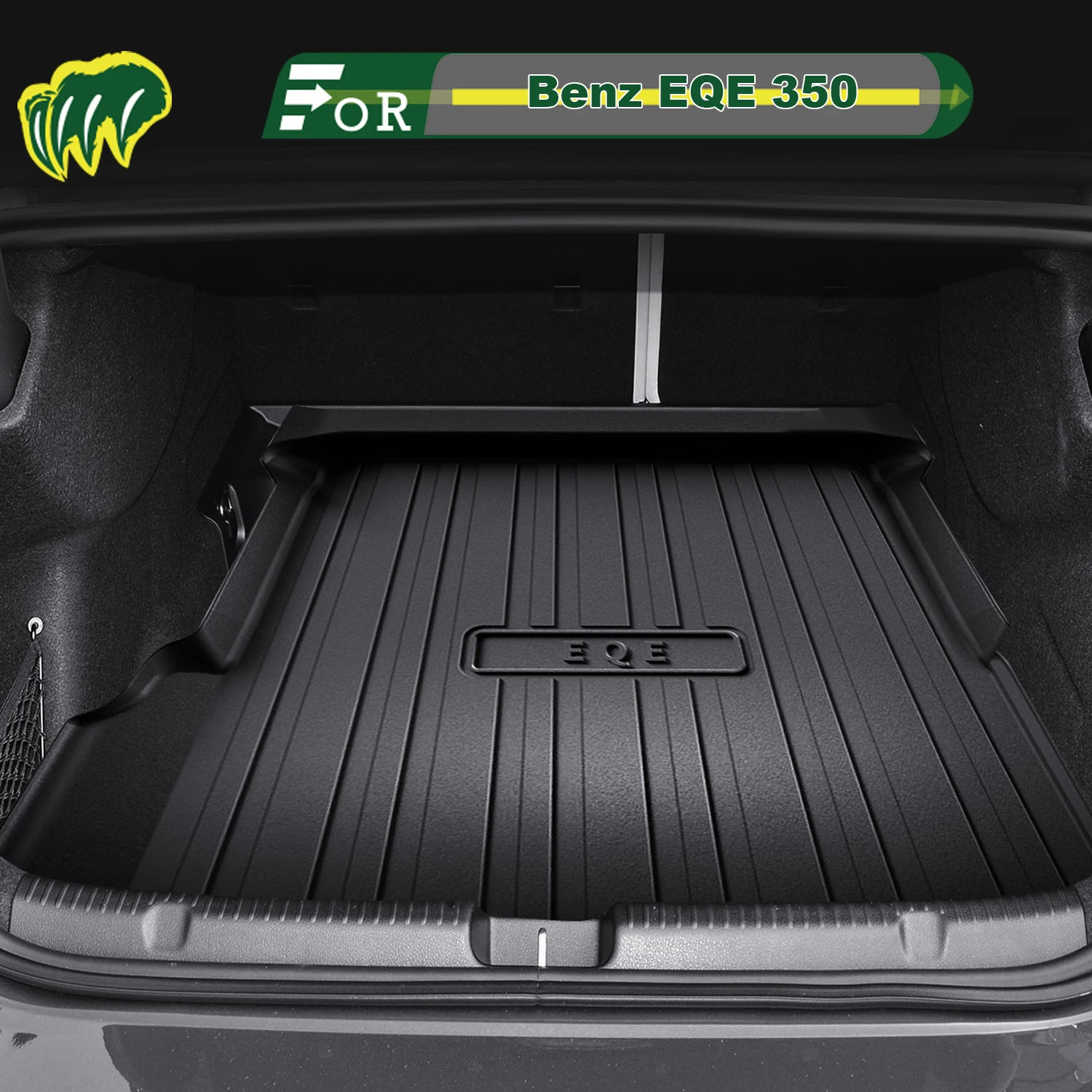 

Для Benz EQE 350 внедорожника 2023-2025 TPE индивидуальный коврик для багажника автомобиля всесезонный коврик для багажника 3D-образный коврик для багажника Защитный коврик для заднего багажника