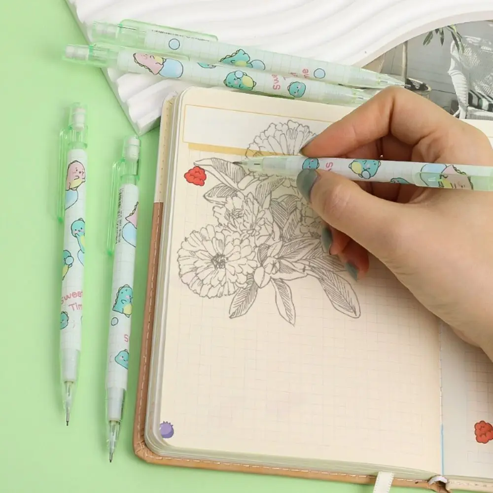 

High Quality 2.0MM 2B Automatic Pencil Press Type Come With Eraser Movable Pencil Stationery Mechanical Pencil Students