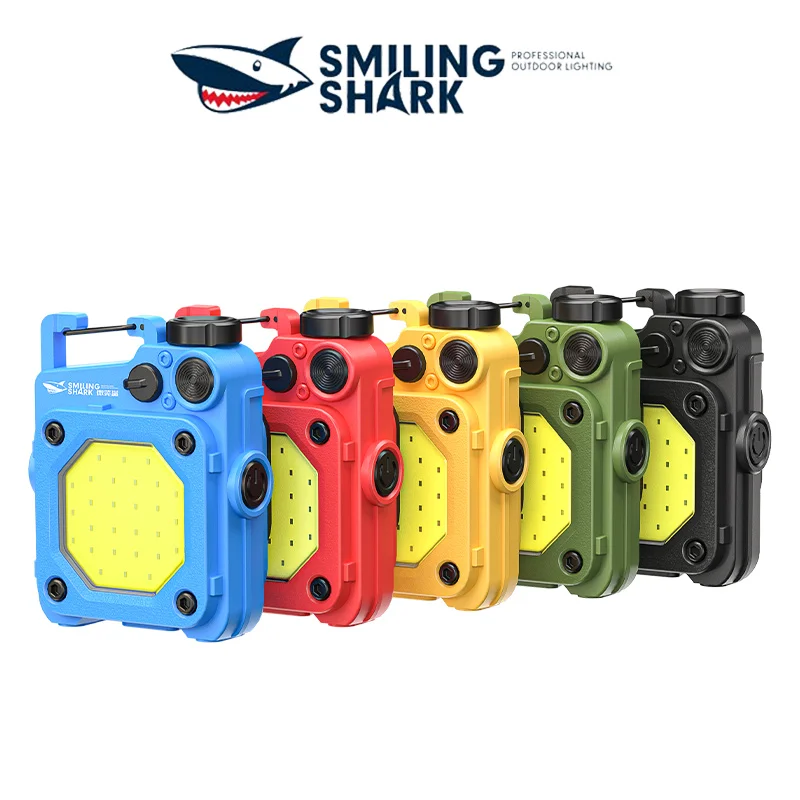 

1 Pc SmilingShark Mini COB Keychainlight USB Rechargeable Flashlight 6 Modes Magnetic Flash Light Suitable for Outdoor TIP-0016