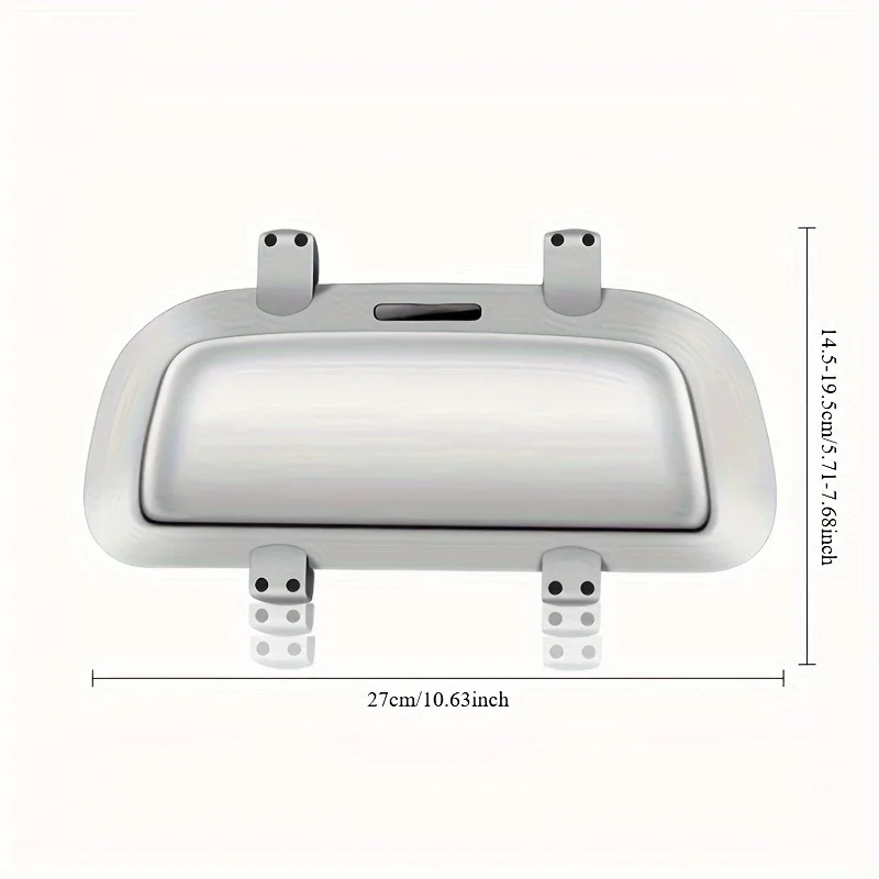 Car glasses case, sun visor, multifunctional car sunglasses holder, in-car glasses clip, modified storage box image 2