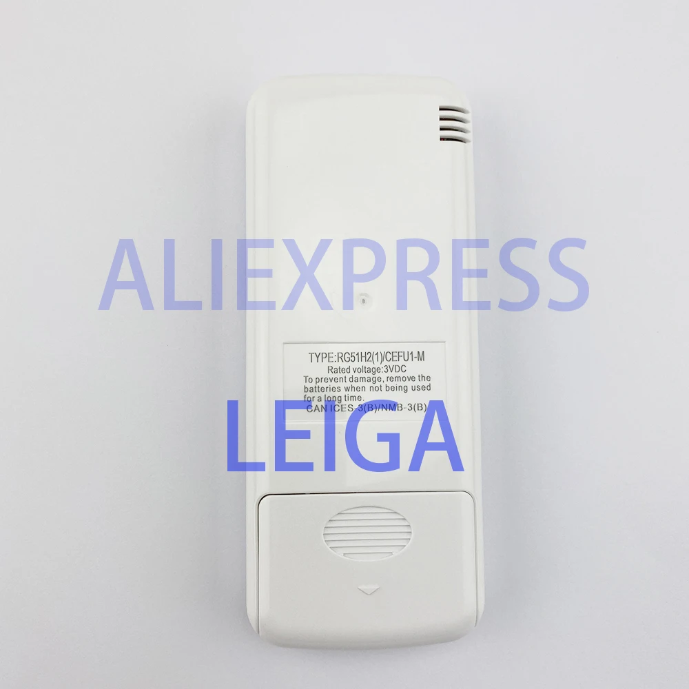 Original RG51H2(1)_EFU1-M Remote Control for VISSANI 5000 BTU 115-Volt Portable Air Conditioner