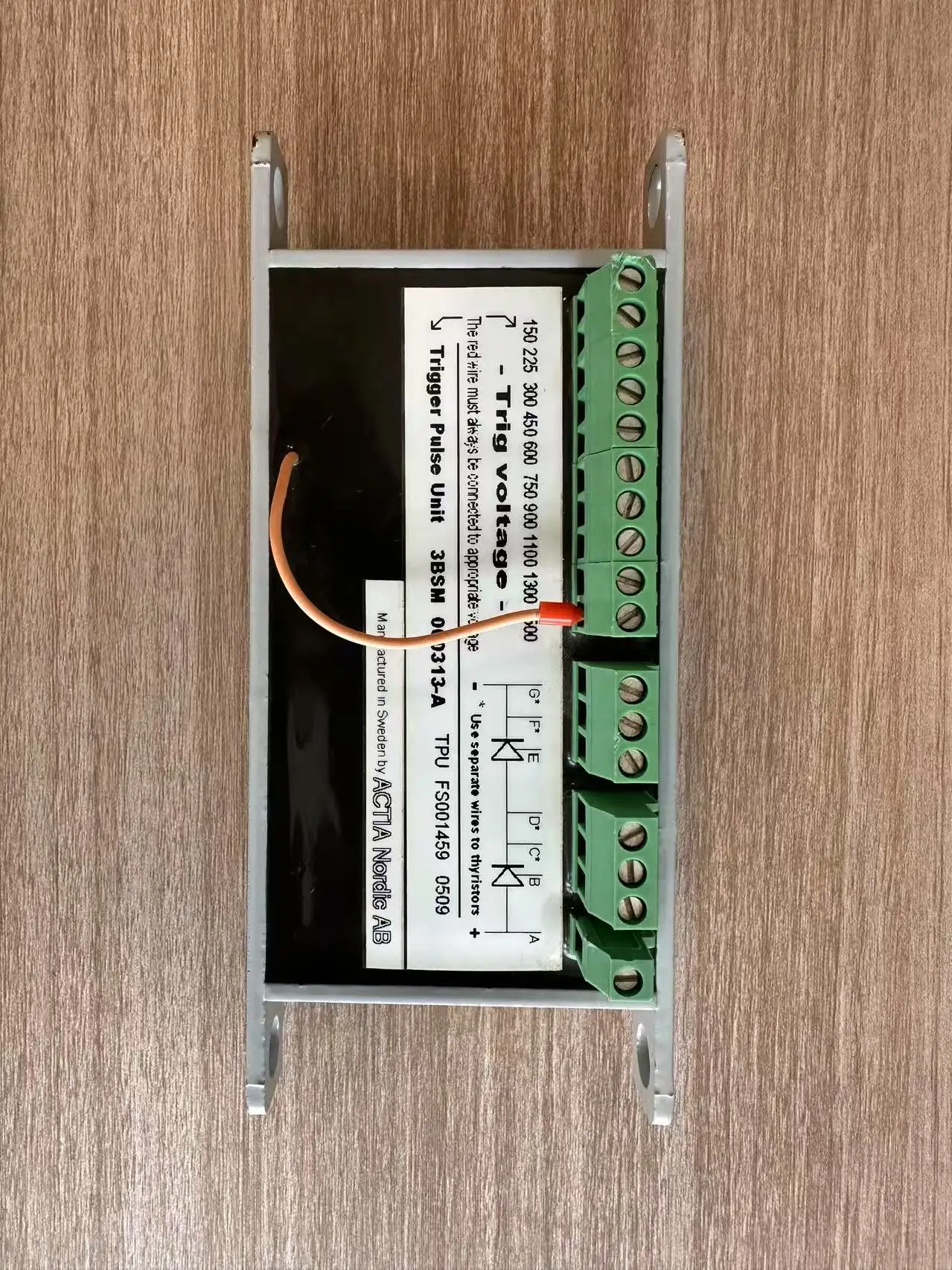 High-Performance A-b-B 3BSM000313-A TPU FS001459 Control Pulse Unit Spare Part for Automation Systems
