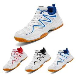 New Professional Tennis Shoes for Men Women Breathable Badminton Volleyball Shoes Indoor Sport Training Sneakers Tennis Big Size