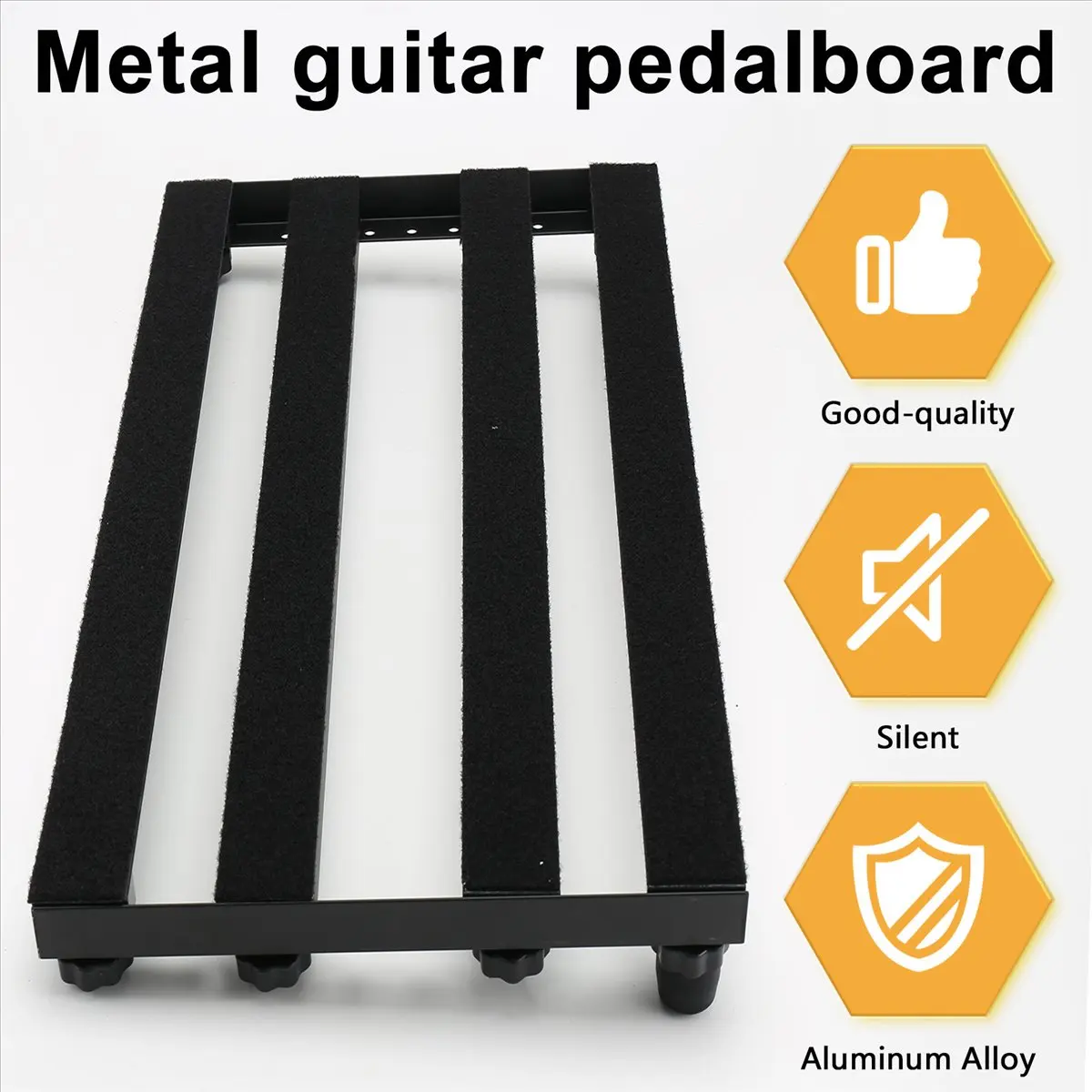 ♋♐…BUY Small Guitar Pedalboard Cable Organizer Guitar Pedalboard Sturdy Instrument Accessories Music Lovers Supplies for Live B