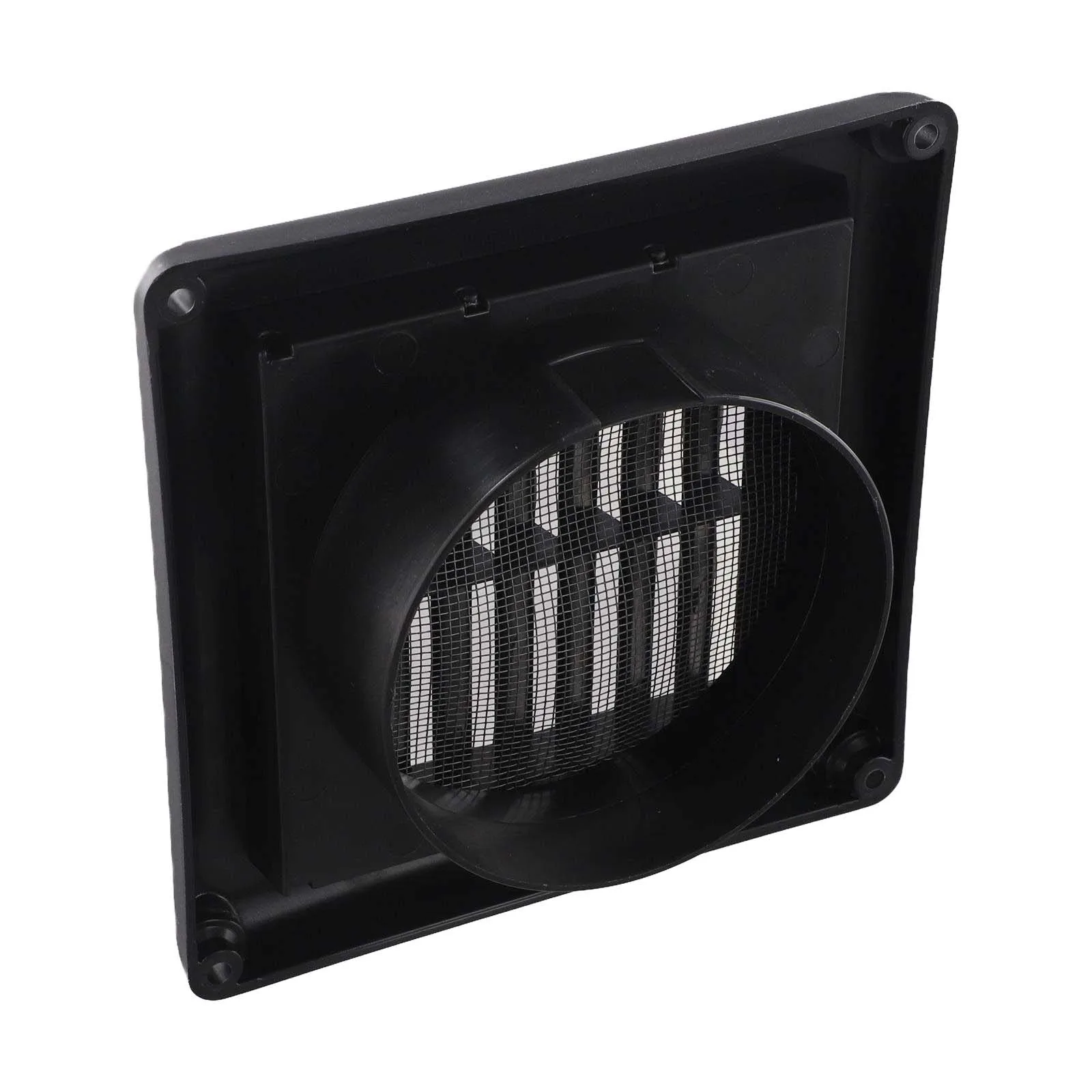 Airflow Control Black Plastic Vent Indoor Air Quality High-grade Plastic Optimal Ventilation User-friendly Design For Indoor Use
