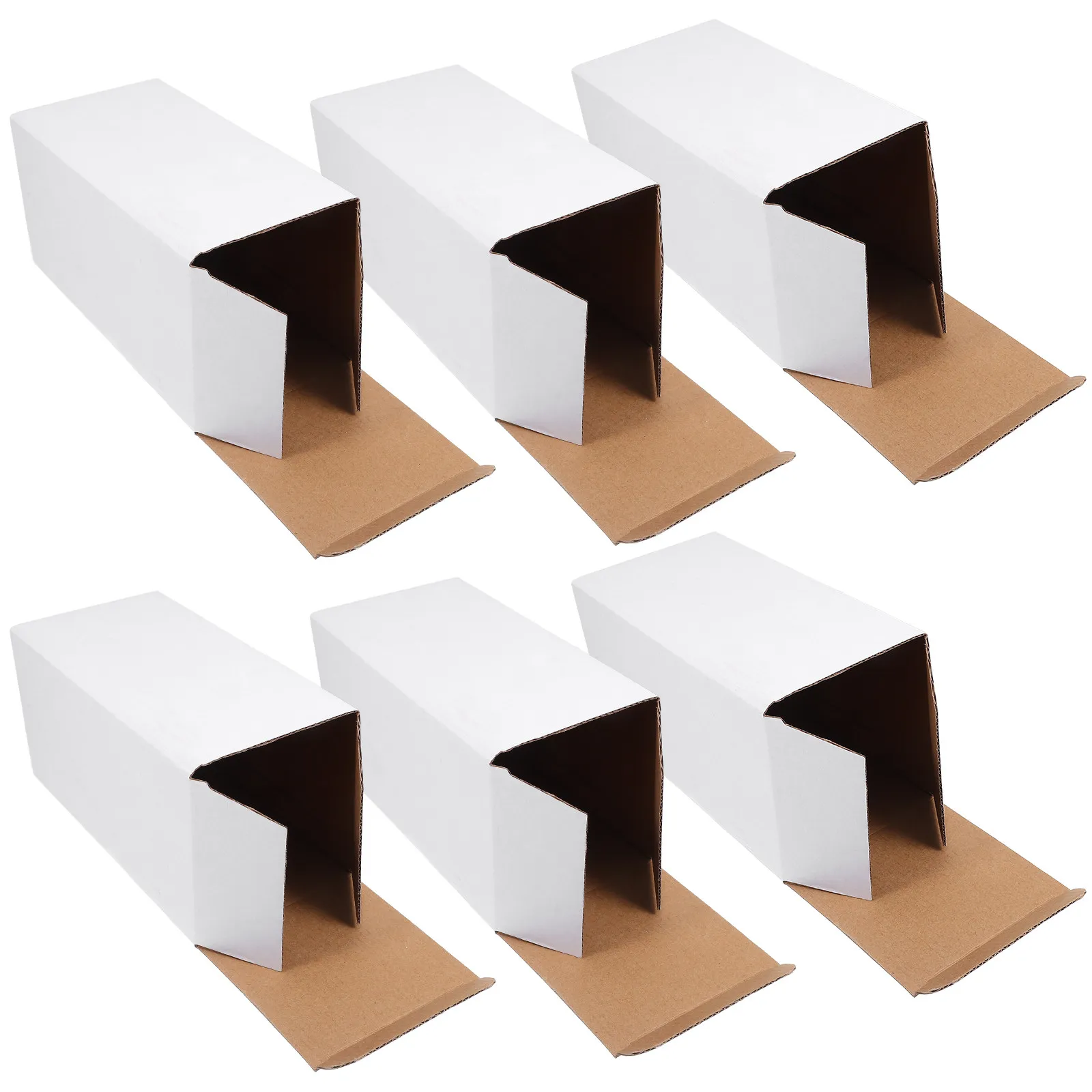 

10Pcs Thick Anti-Wear Corrugated Box Quick Assembly No Tape Needed Multi-Function Moving Storage Shipping Box for Wine Dishes