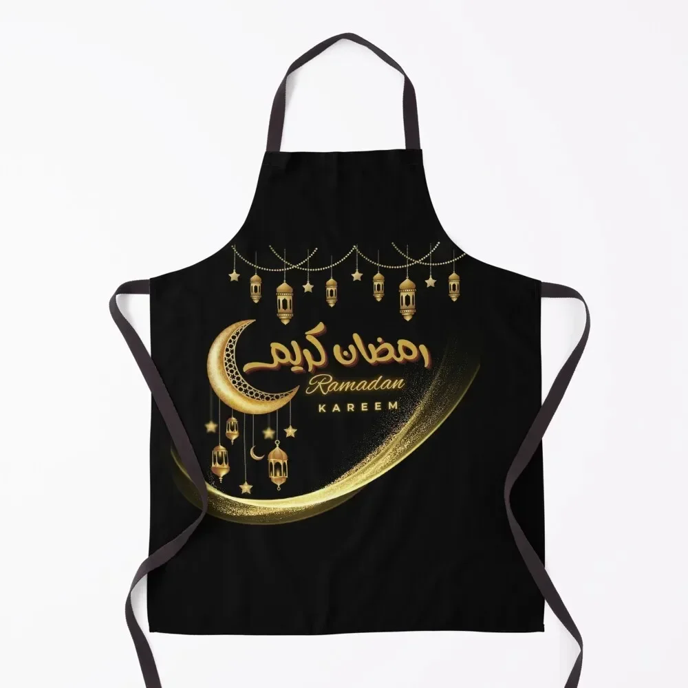 

너 karim,     , Ramadan kareem, Happy Ramadan Фартук для кухни Женские аксессуары для шеф-повара Женский кухонный фартук на заказ