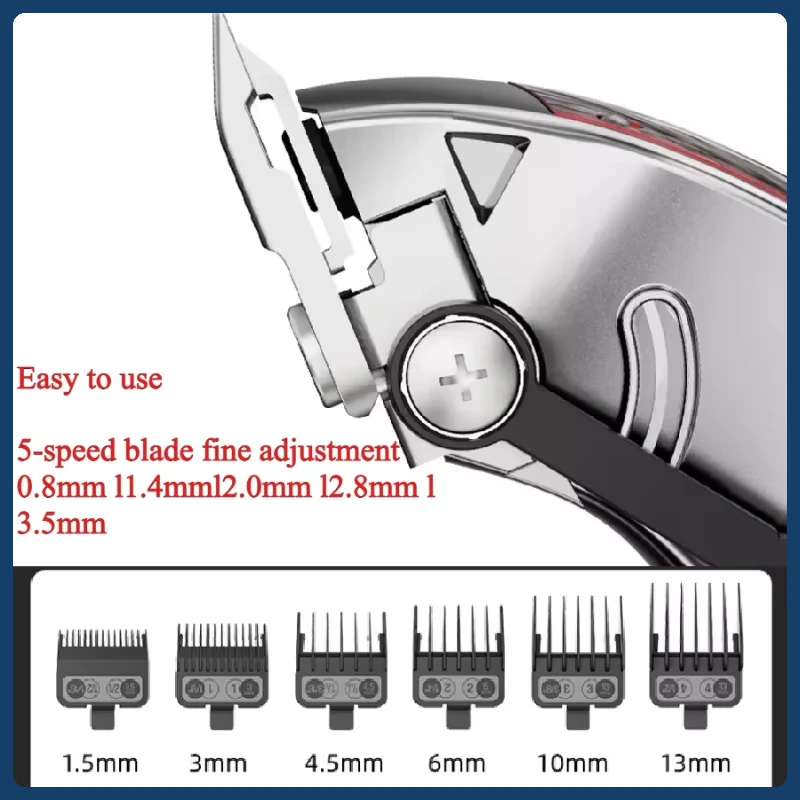 Madeshow M10 M11 Hair Clippers for men,Cordless Hair Clipper,Hair Trimmer For Men,Haircut Machine For Barbershop,Beard Trimmer