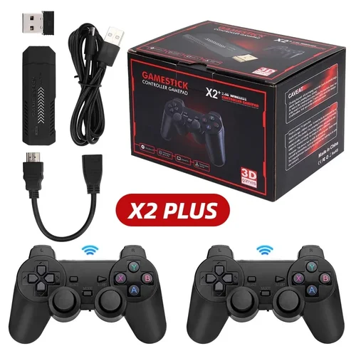Imagen 2 del producto X2 Plus 40000 juegos GD10 Pro 4K consola de videojuegos Retro controlador inalámbrico 50 emulador para PS1 N64 DC TV Stick151