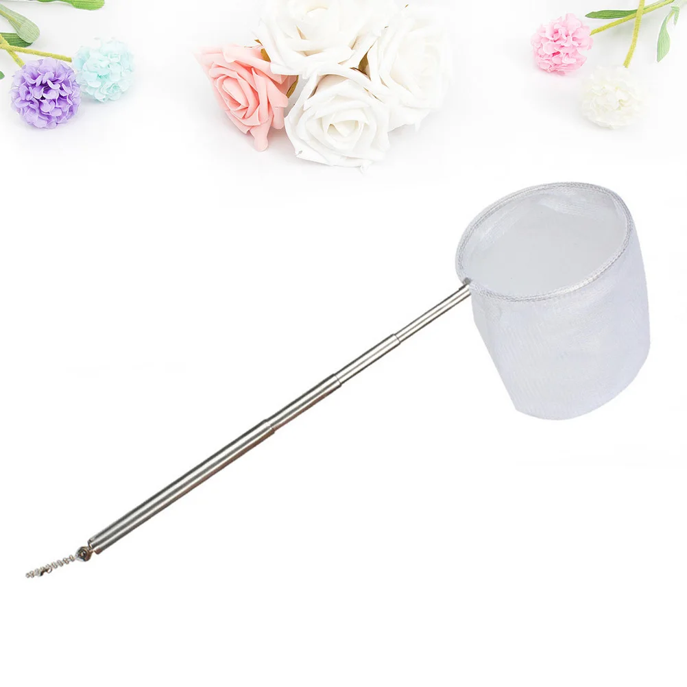 

Mini Telescopic Fishing Landing Net Extendable Foldable Plastic Pole Handle Perfect for Fish Shrimp Catch Fishing Net