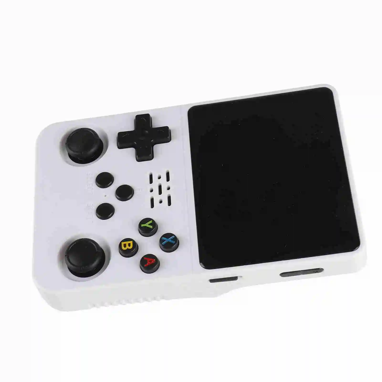 ポータブルハンドヘルドゲームコンソールレトロハンドヘルドゲームコンソール3.5インチ640x480 HDスクリーンポータブルハンドヘルドビデオゲームコンソールホワイト