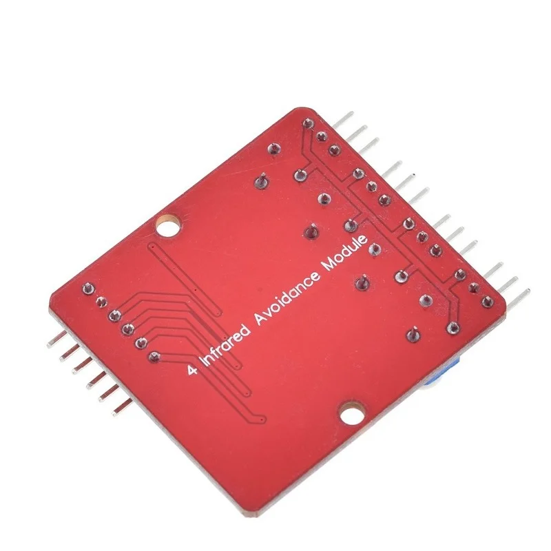 Vier Straße 4 Kanal Infrarot Detektor Tracking Übertragung Linie Hindernis Vermeidung Sensor Modul für Arduino Diy Auto Roboter