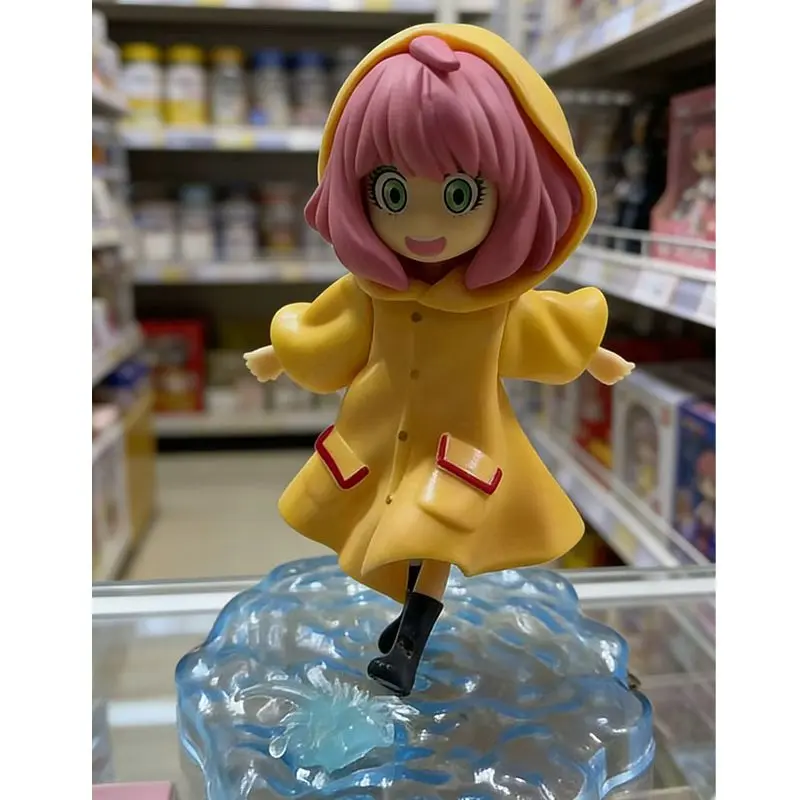 2026@Spy × Family Series: Anya Forger in Raincoat Cute Figure Gift for Girls Collectible Doll Ornament
