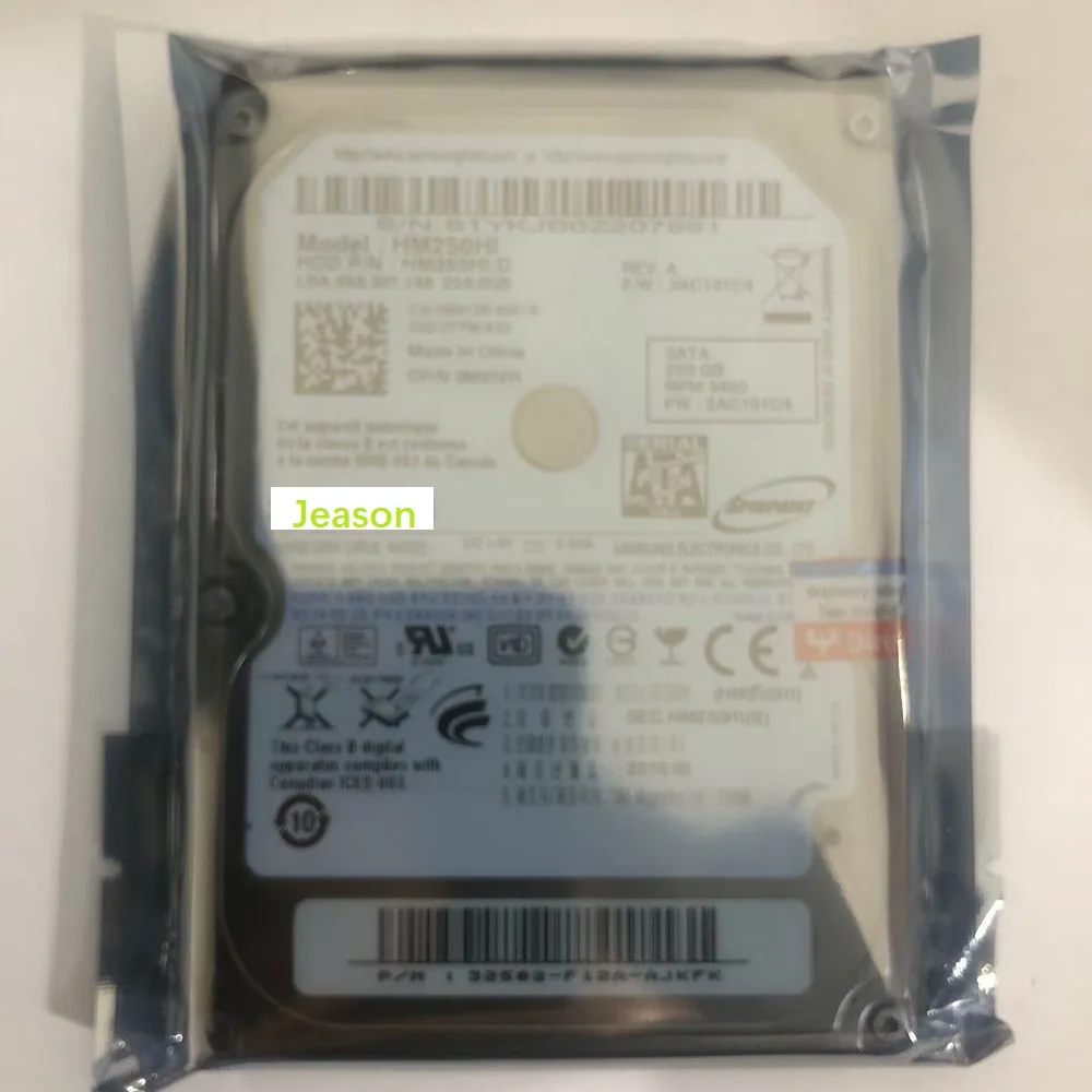 New 250GB HM250HI 5400RPM SATA 2.5